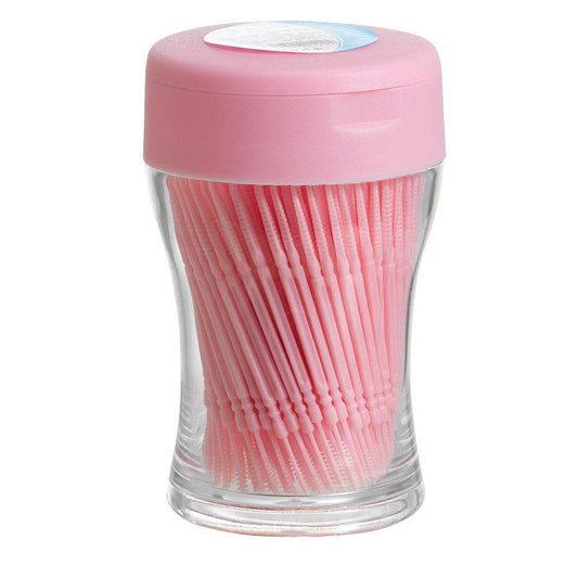 Double Single-head Interdental Cleaning Plastic Toothpick - Mubimart