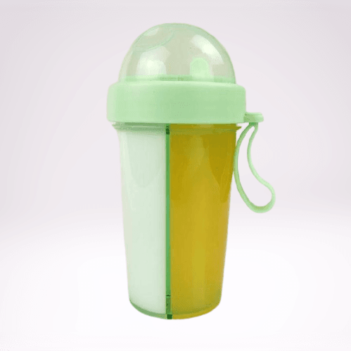Double Tube Water Bottle - Mubimart
