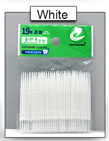 Double-ended plastic toothpicks - Mubimart -  