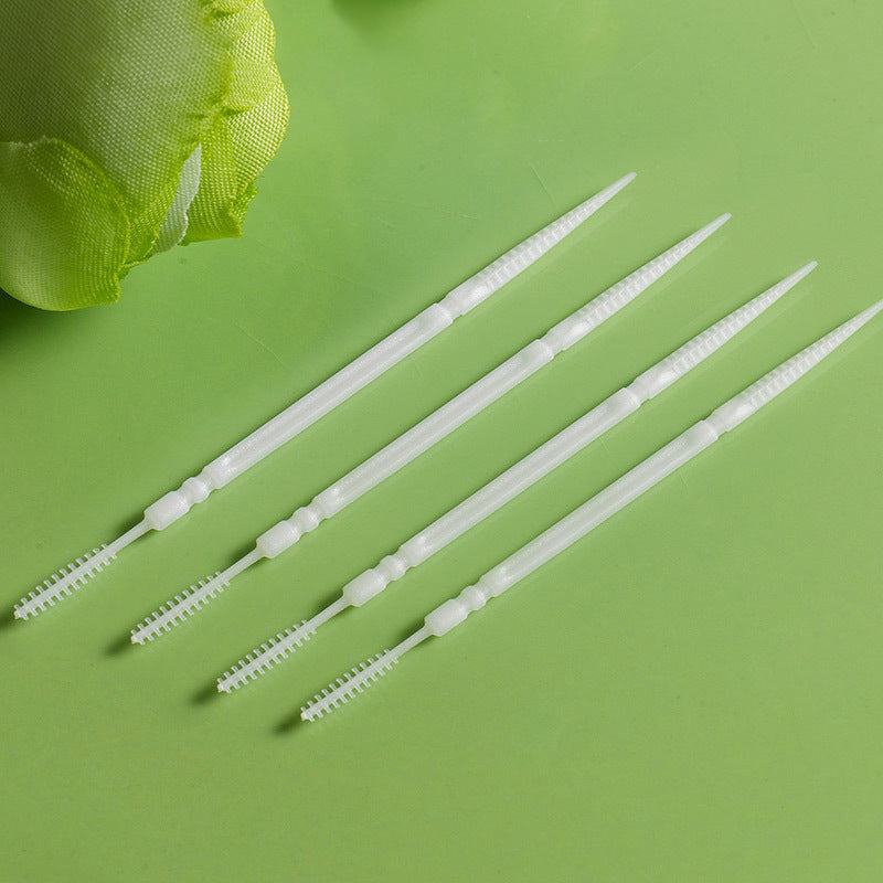 Double-ended plastic toothpicks - Mubimart -  