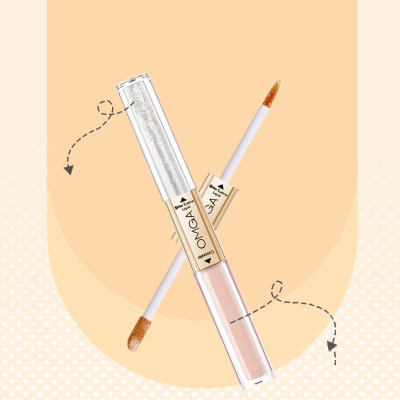 Double-headed Eyeshadow Concealer - Mubimart -  