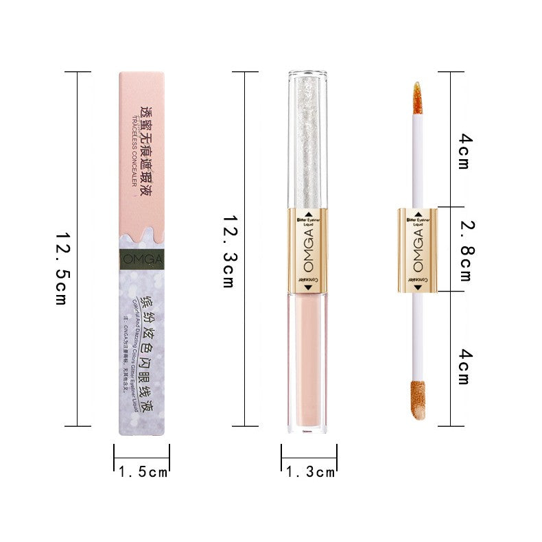 Double-headed Eyeshadow Concealer - Mubimart -  