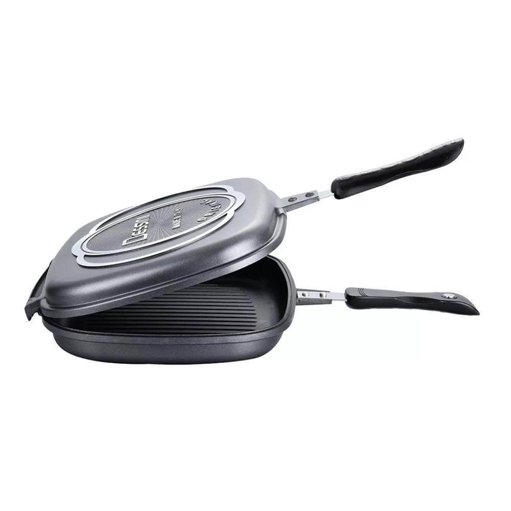 Double side frying pan non stick pan - Mubimart