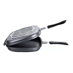 Double side frying pan non stick pan - Mubimart -  