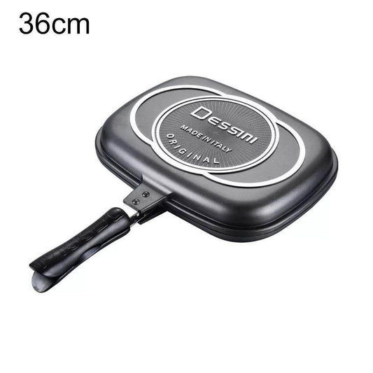 Double side frying pan non stick pan - Mubimart