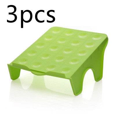 Double three-dimensional shoe storage rack - Mubimart