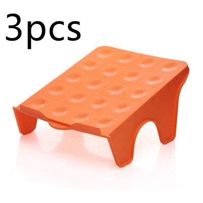Double three-dimensional shoe storage rack - Mubimart