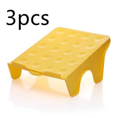 Double three-dimensional shoe storage rack - Mubimart
