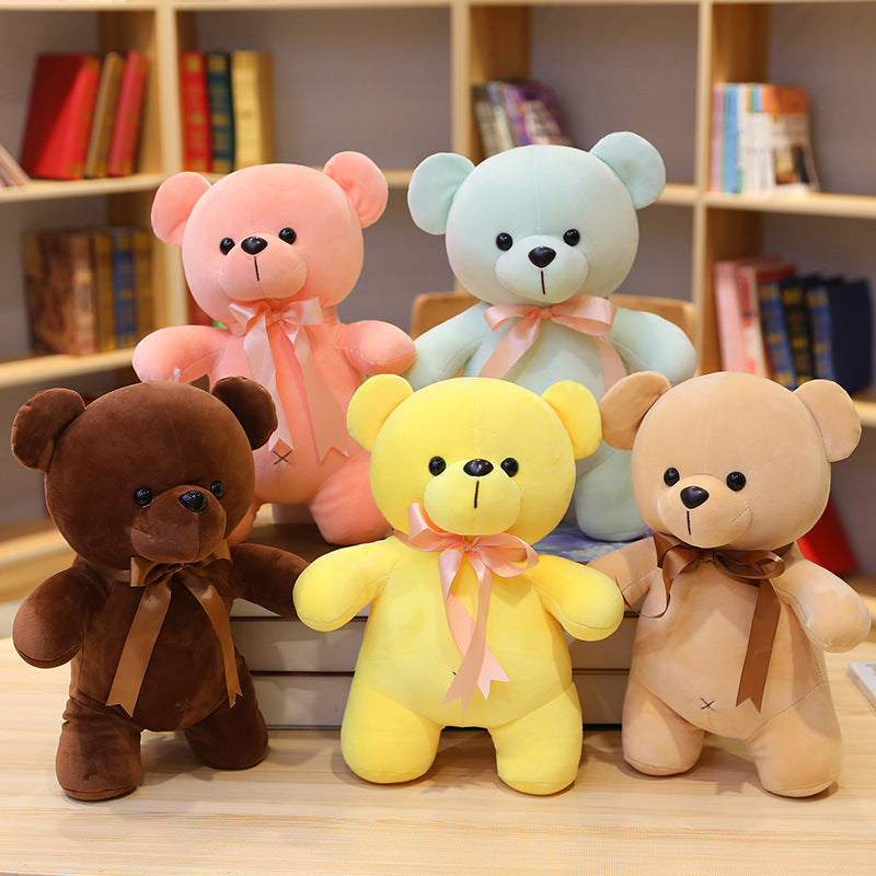 Down Cotton Standing Posture Bear Doll Cubs Plush Toys Tossing And Catching Machine Dolls To Accompany Sleeping Dolls Wedding Dolls - Mubimart -  