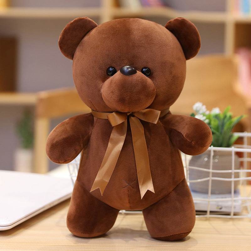 Down Cotton Standing Posture Bear Doll Cubs Plush Toys Tossing And Catching Machine Dolls To Accompany Sleeping Dolls Wedding Dolls - Mubimart