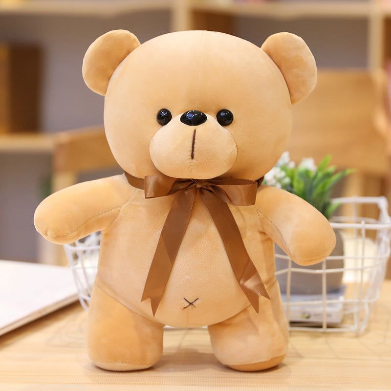 Down Cotton Standing Posture Bear Doll Cubs Plush Toys Tossing And Catching Machine Dolls To Accompany Sleeping Dolls Wedding Dolls - Mubimart -  