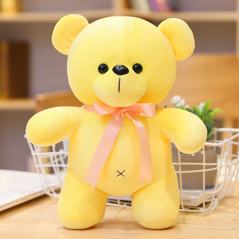 Down Cotton Standing Posture Bear Doll Cubs Plush Toys Tossing And Catching Machine Dolls To Accompany Sleeping Dolls Wedding Dolls - Mubimart -  