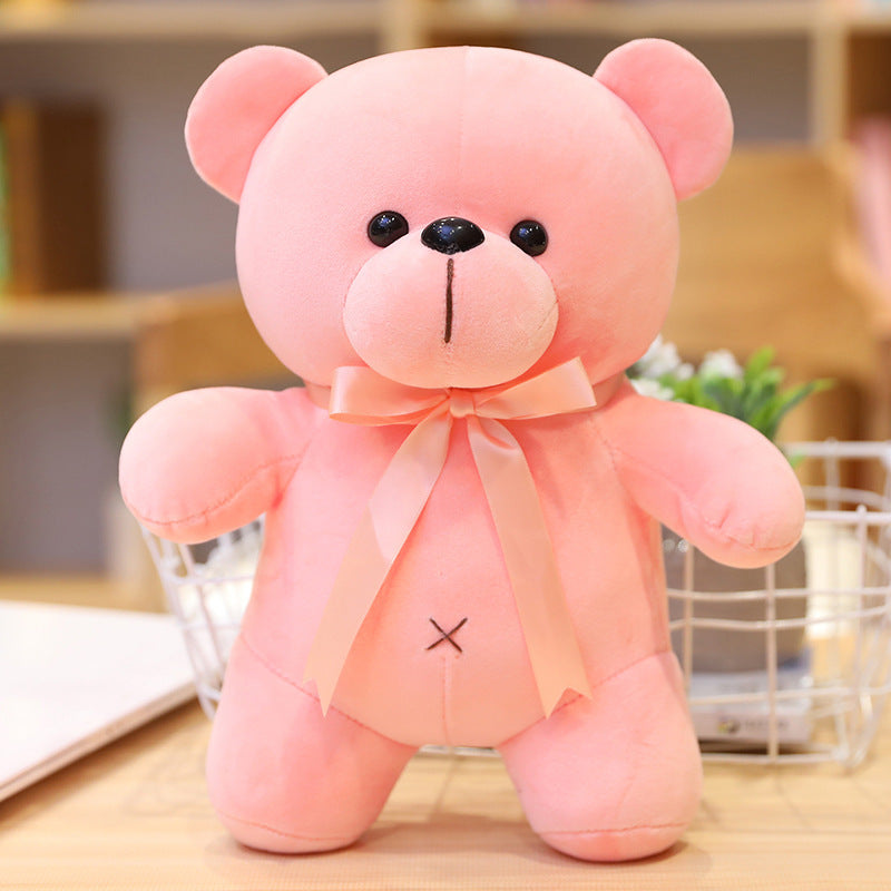 Down Cotton Standing Posture Bear Doll Cubs Plush Toys Tossing And Catching Machine Dolls To Accompany Sleeping Dolls Wedding Dolls - Mubimart -  