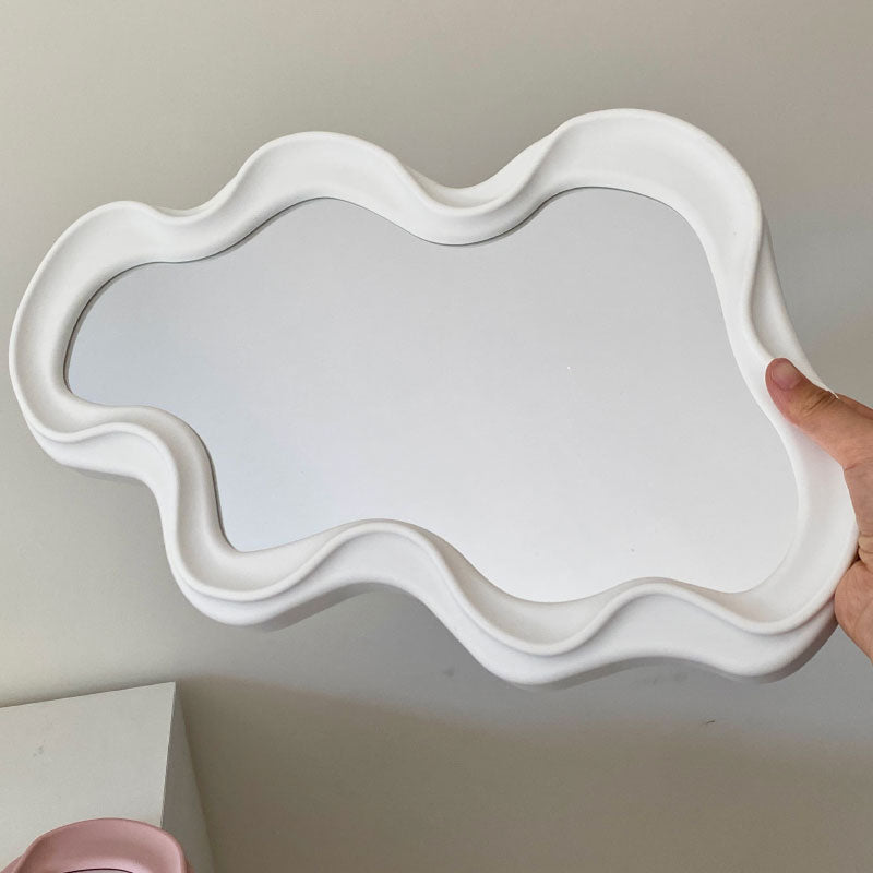 Dresser Clouds Mirror Makeup Mirror Wall-mounted Household Desk - Mubimart -  