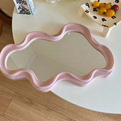 Dresser Clouds Mirror Makeup Mirror Wall-mounted Household Desk - Mubimart -  