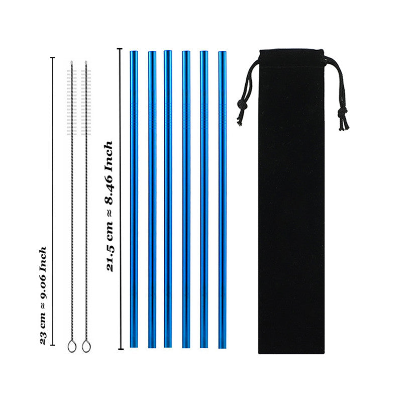 Drinking stainless steel straws - Mubimart -  