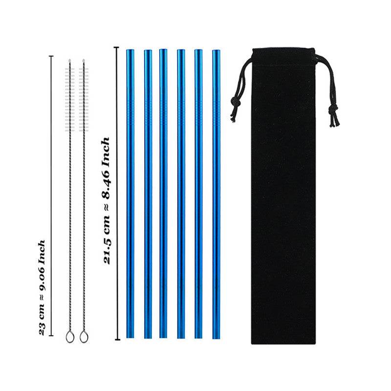 Drinking stainless steel straws - Mubimart