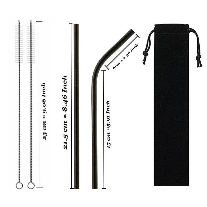 Drinking stainless steel straws - Mubimart