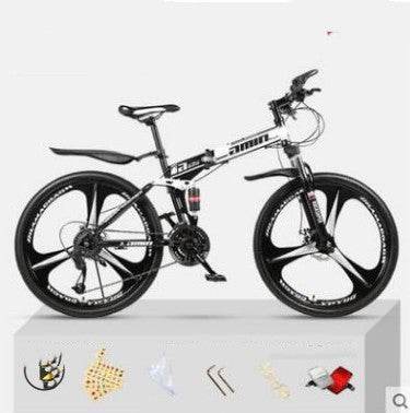 Dual Shock Absorbing Off-road Variable Speed Racing Male And Female Student Bikes - Mubimart