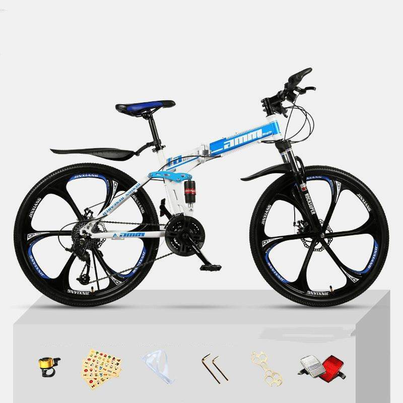 Dual Shock Absorbing Off-road Variable Speed Racing Male And Female Student Bikes - Mubimart