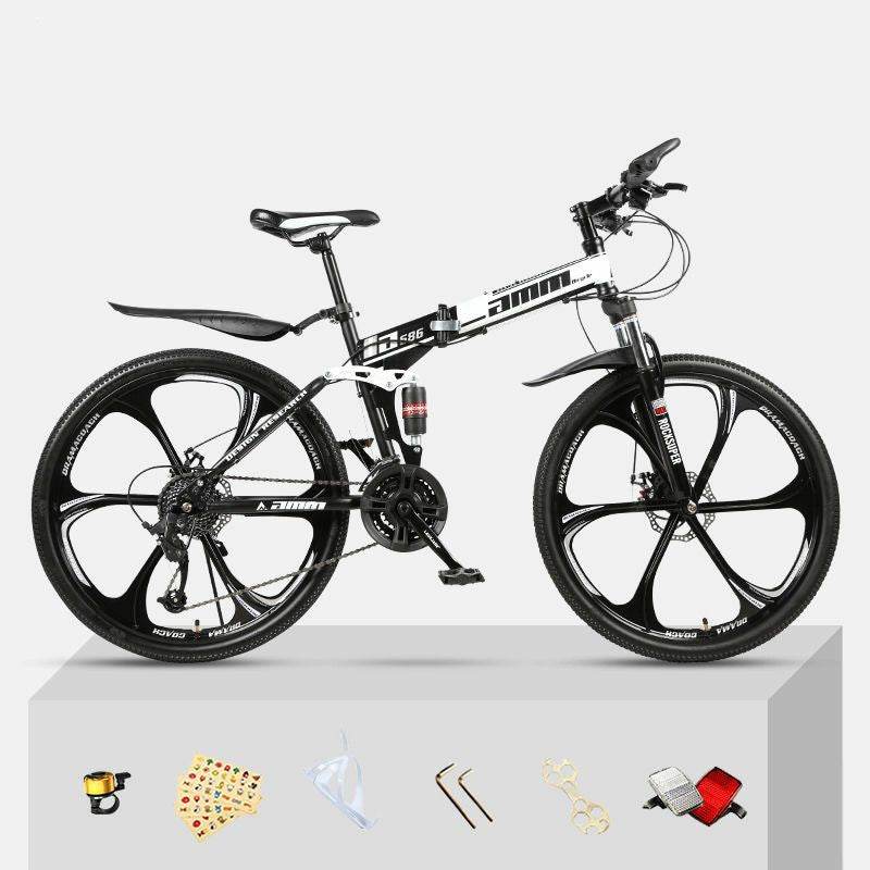 Dual Shock Absorbing Off-road Variable Speed Racing Male And Female Student Bikes - Mubimart