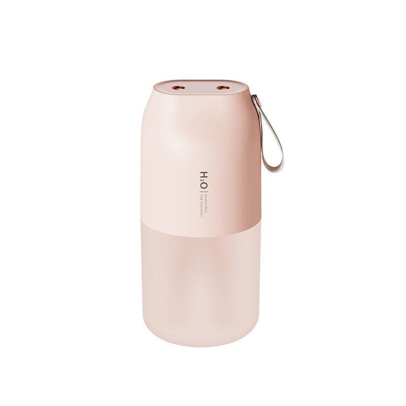 Dual-spray Aromatherapy Humidifier Portable Car USB Humidifier Battery Desktop Simple Humidifier - Mubimart