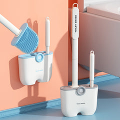 Durable Soft Rubber Toilet Brush - Mubimart - Toilet brush 