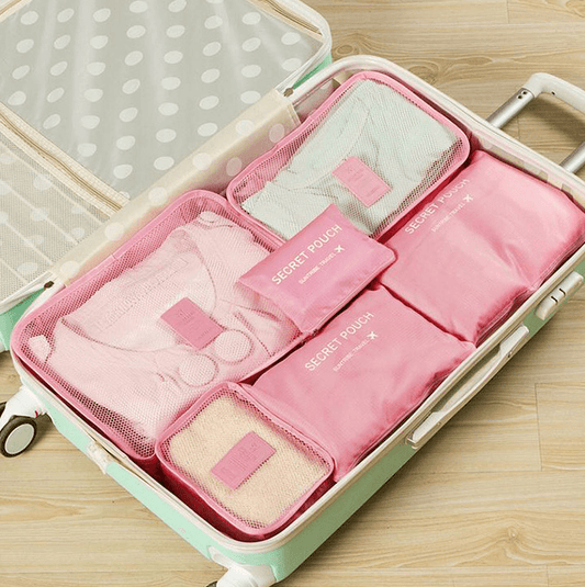 Durable Waterproof Nylon Packing Cube Travel Organizer Bag - Mubimart