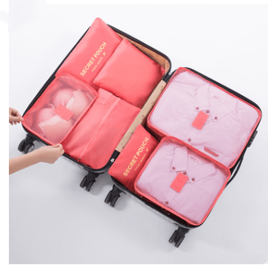 Durable Waterproof Nylon Packing Cube Travel Organizer Bag - Mubimart