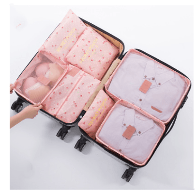 Durable Waterproof Nylon Packing Cube Travel Organizer Bag - Mubimart