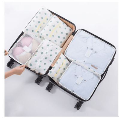 Durable Waterproof Nylon Packing Cube Travel Organizer Bag - Mubimart