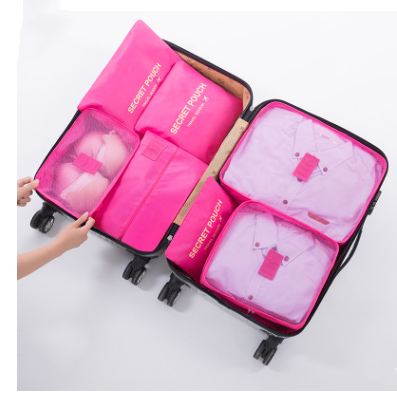 Durable Waterproof Nylon Packing Cube Travel Organizer Bag - Mubimart -  