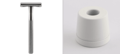 E-Commerce Hot-Selling Models Explosive Models Diamond Pattern Manual Razor Razor Razor Safety Double-Sided Razor - Mubimart