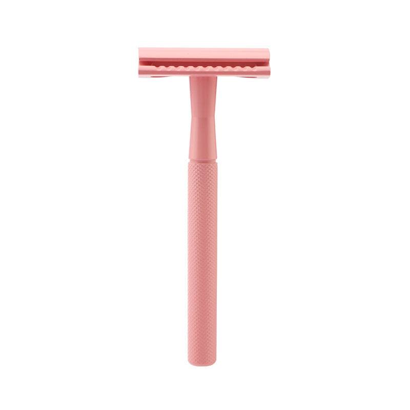 E-Commerce Hot-Selling Models Explosive Models Diamond Pattern Manual Razor Razor Razor Safety Double-Sided Razor - Mubimart