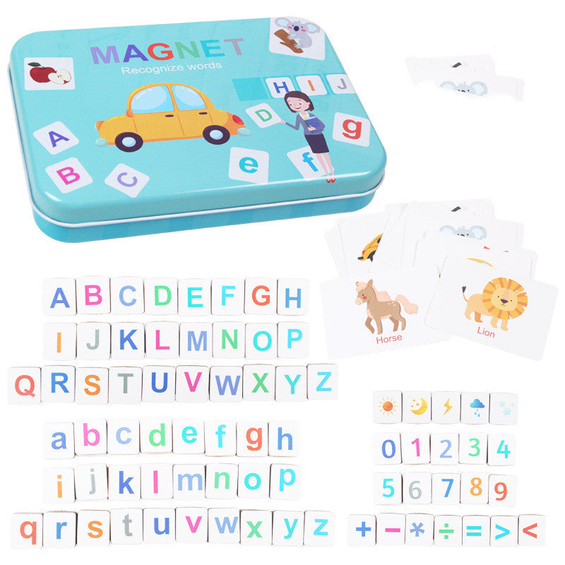 Early Baby Learning Education Toys Magnetic Letters And Numbers For Kids Set - Mubimart -  