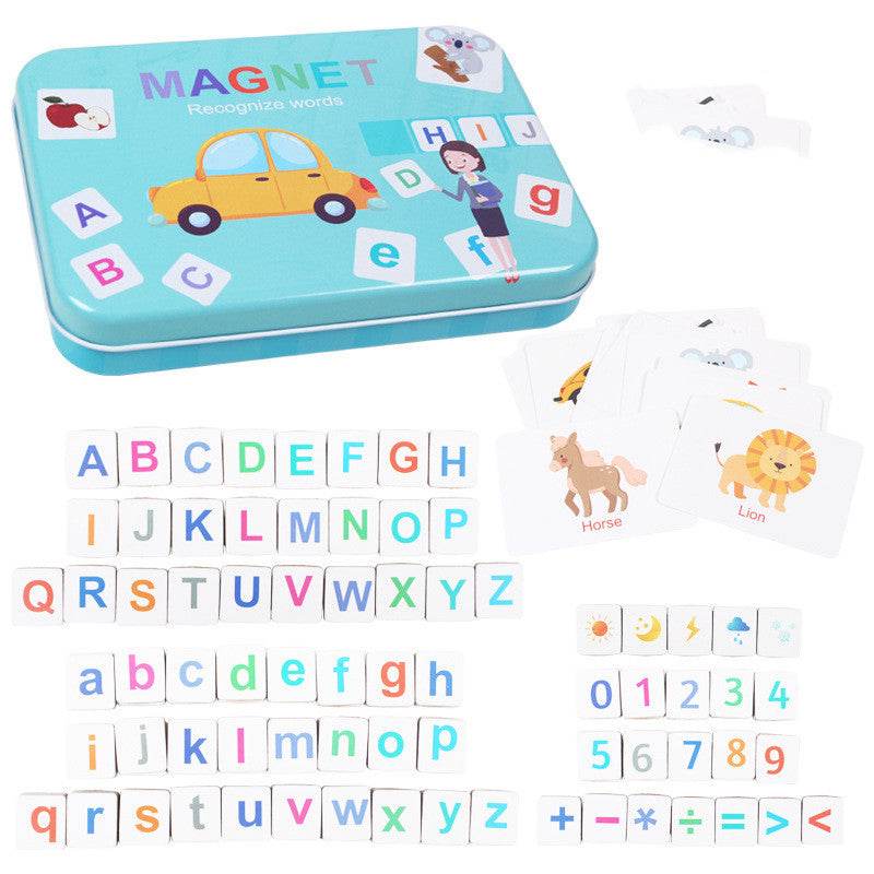 Early Baby Learning Education Toys Magnetic Letters And Numbers For Kids Set - Mubimart