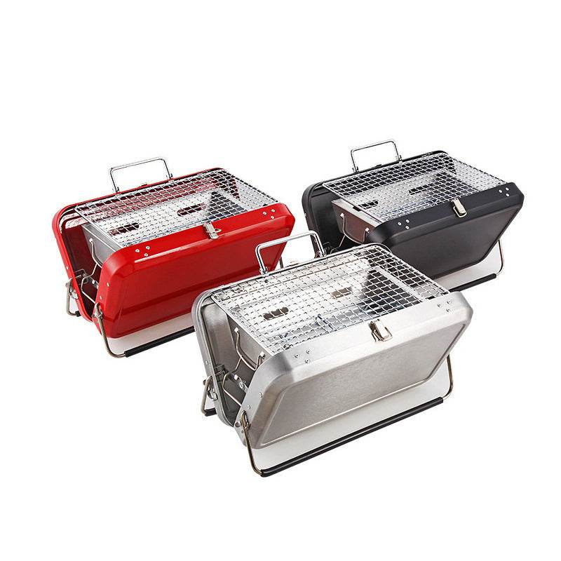Easy Travel Portable Charcoal Outdoor Grill - Mubimart