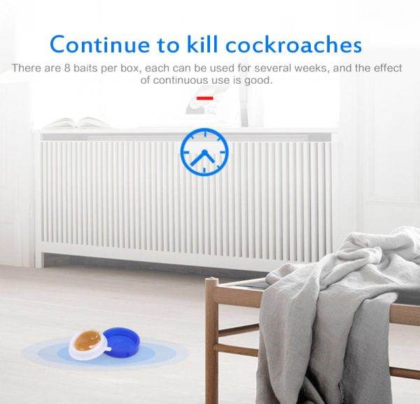 Effective Cockroach Killer Bait Sticker Bait Special Insecticide Bug Beetle Medicine Insect Reject Trap Pest Control - Mubimart