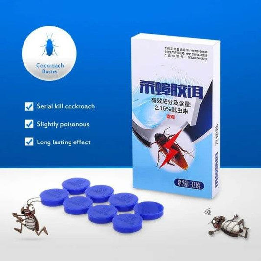Effective Cockroach Killer Bait Sticker Bait Special Insecticide Bug Beetle Medicine Insect Reject Trap Pest Control - Mubimart