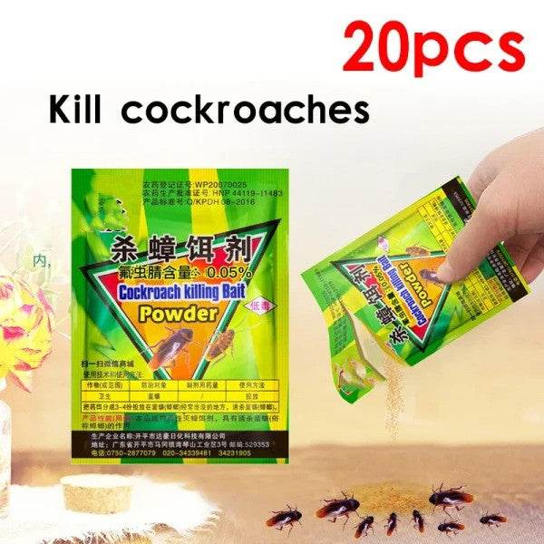 Effective Killing Cockroach Bait Powder Repeller Insect Roach Killer - Mubimart