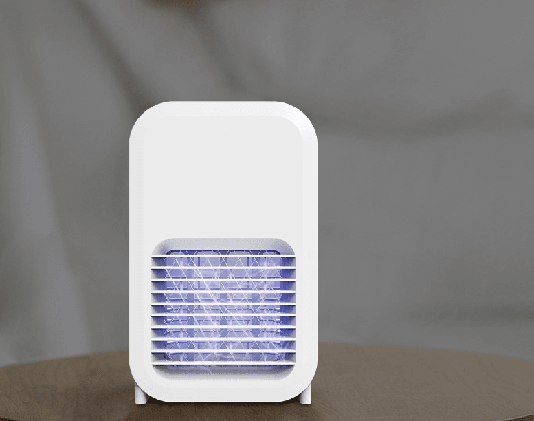 Efficient Photocatalyst Household Mosquito Killer Lamp 2in1 LED Mosquito Racket USB Creative Mosquito Trap Artifact Bug Zapper - Mubimart