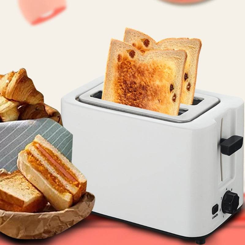 Electric Bread Toaster Bread Oven Automatic Sandwich maker Breakfast Machine Double-side Heating - Mubimart