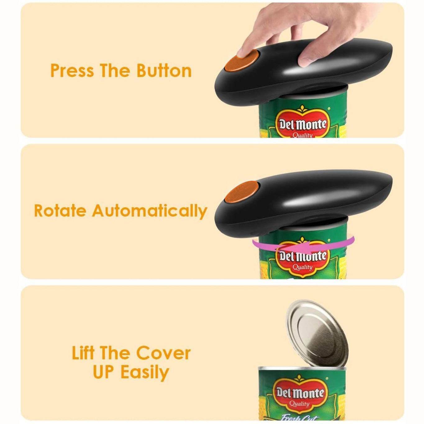 Electric Can Opener Cross-border New Product Bottle Opener Automatic Can Opener - Mubimart
