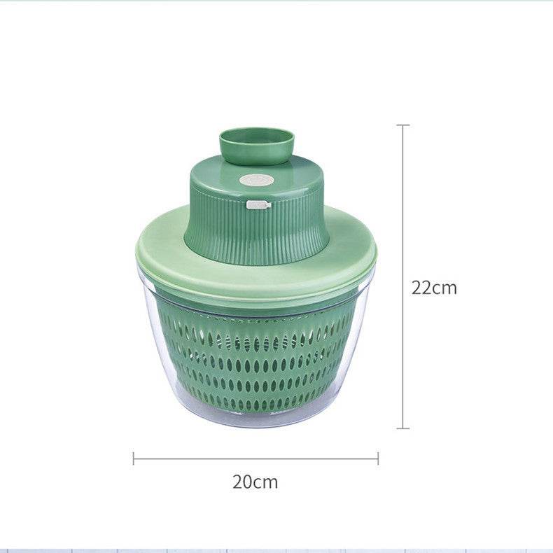 Electric Chopper Multi-function Automatic Drain - Mubimart