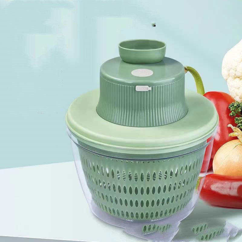 Electric Chopper Multi-function Automatic Drain - Mubimart