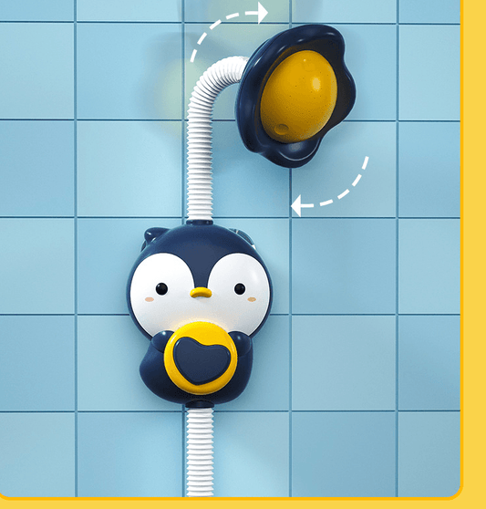 Electric Elephant Water Spray Bath Toys For Kids Baby Bathroom Bathtub Faucet Shower Toys Strong Suction Cup Children Water Game - Mubimart