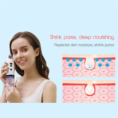 Electric Facial Cleaning Vacuum Cleaner Blackhead Ance Remover Shrink Pores Hydrating Face Skin Care Peeling Device - Mubimart -  