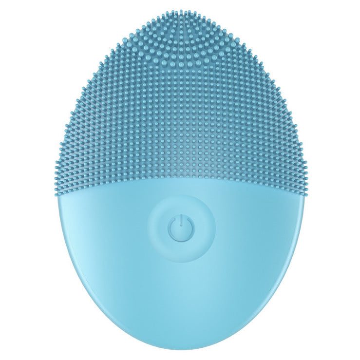 Electric Facial Cleanser Silicone Facial Cleanser - Mubimart -  