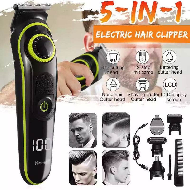 Electric Hair Clipper Household Multifunctional Electric Hair Clipper - Mubimart