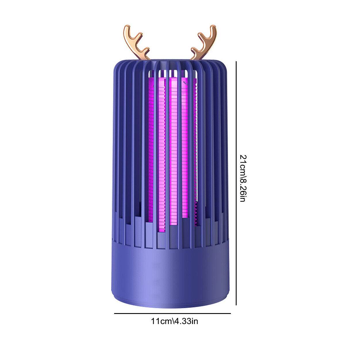 Electric Insect UV Zapper Mosquito Killer Pest Catcher Lamp Fly Bug Indoor Trap - Mubimart